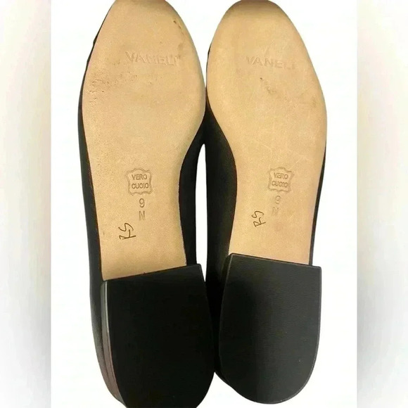 Vaneli Women's FC-313 Flat in Black Ecco Napa SZ 9 M - Picture 6 of 8
